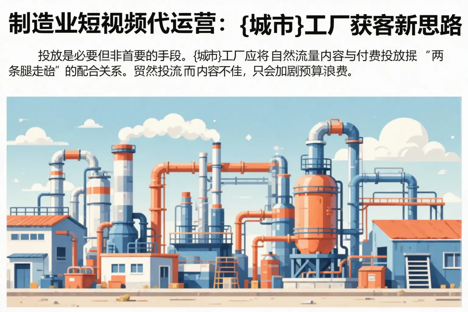 制造业短视频代运营:海宁工厂获客新思路