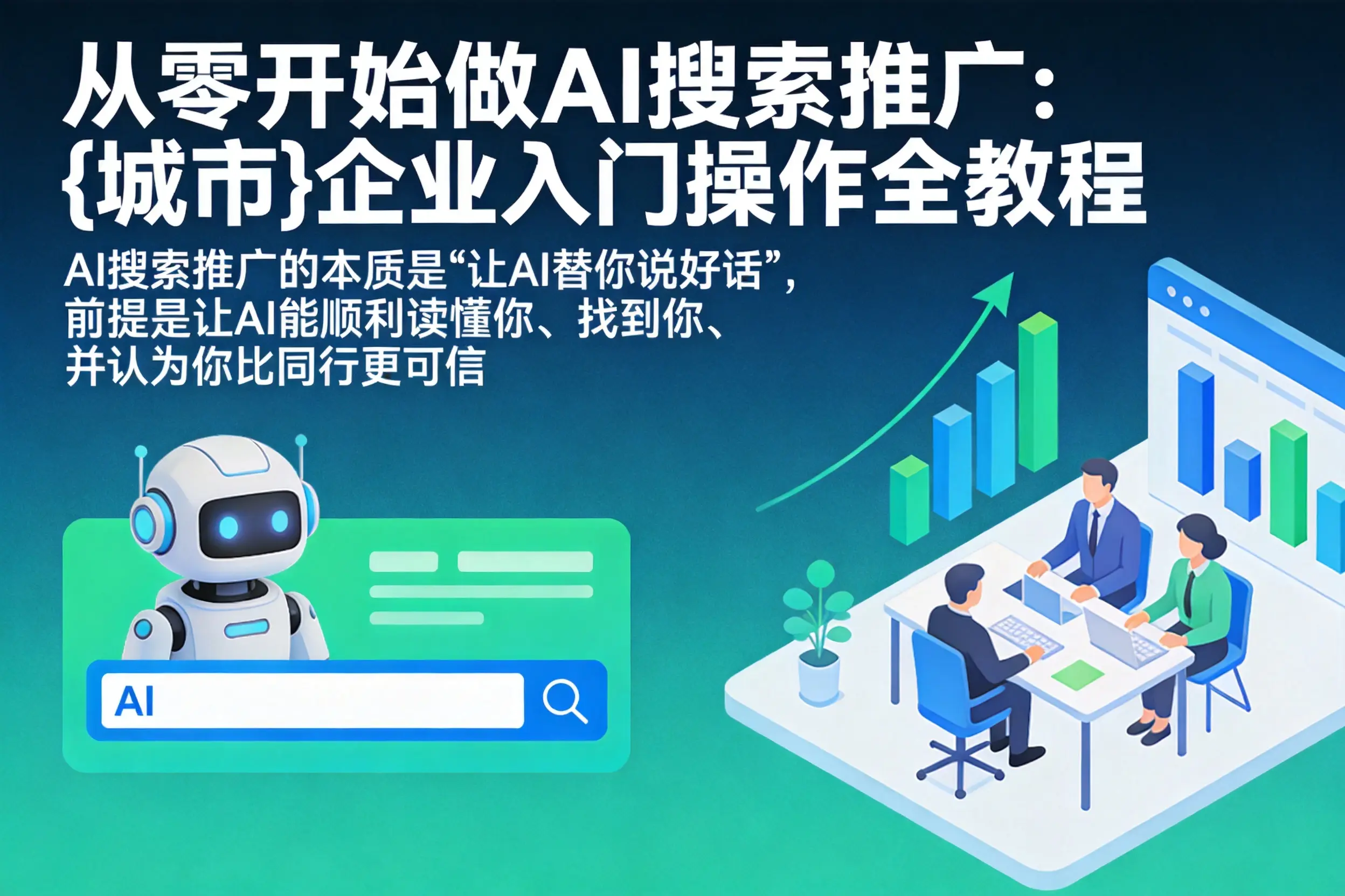 从零开始做AI搜索推广:海宁企业入门操作全教程